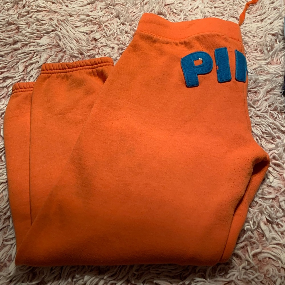 PINK sweat pants!
